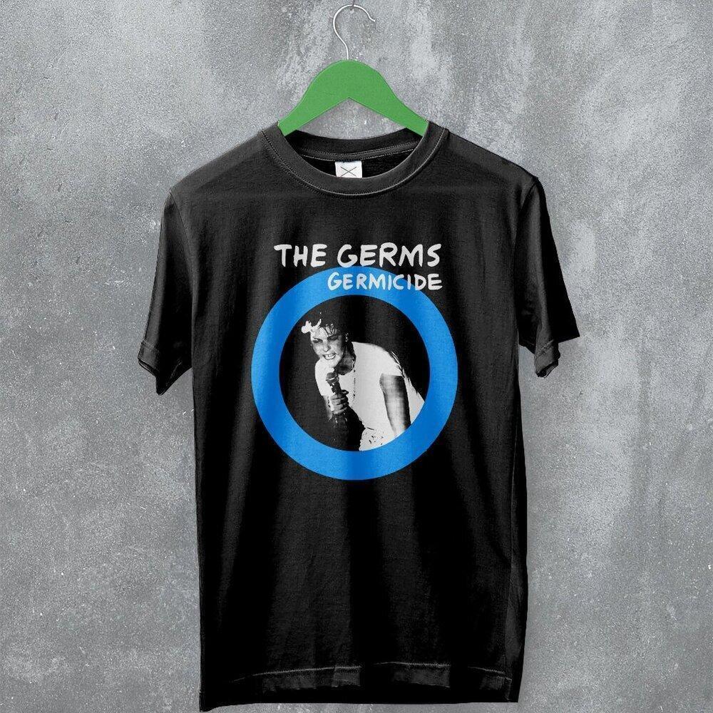 Germs Germicide Darby Crash 80S Hardcore Punk Music Album Fan Graphic T-Shirt